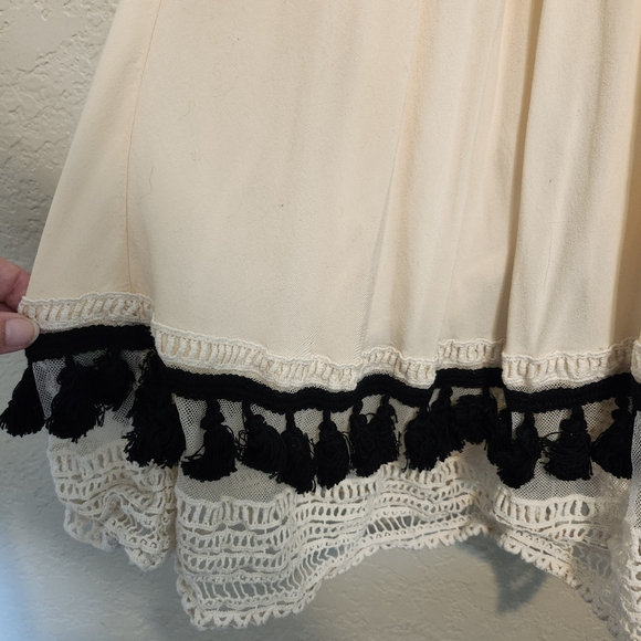 BSB COLLECTION Mini Dress Tassels European Size 40 - Picture 3 of 7